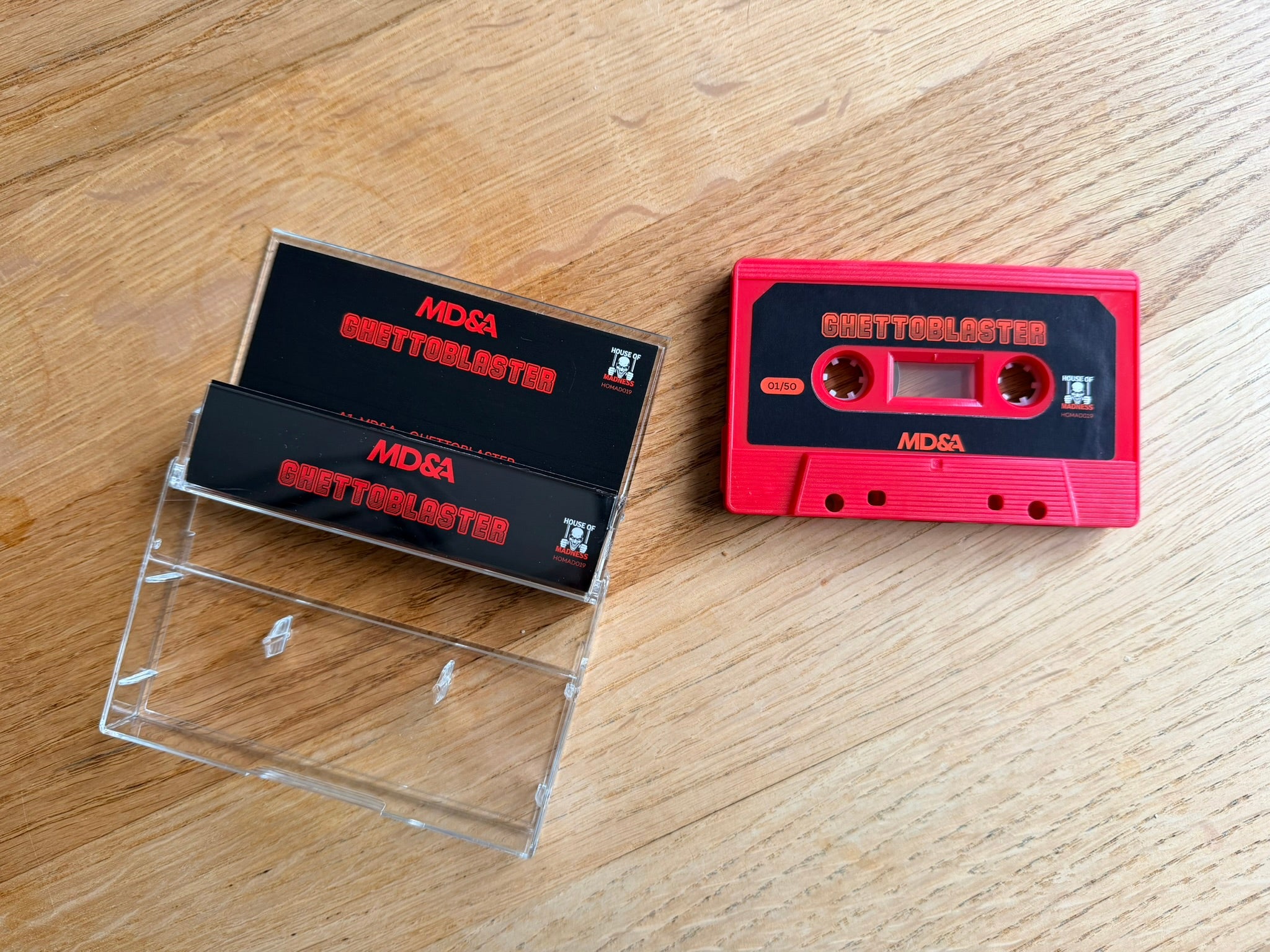 MD&A - Ghettoblaster cassette tape - SOLD OUT