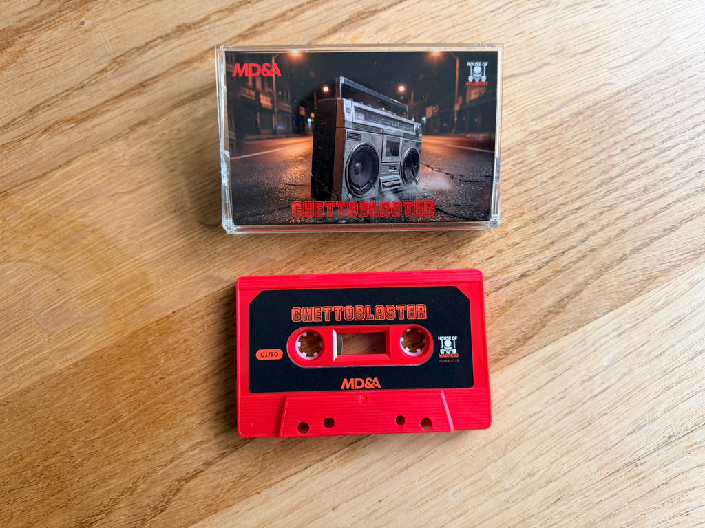 MD&A - Ghettoblaster cassette tape - SOLD OUT